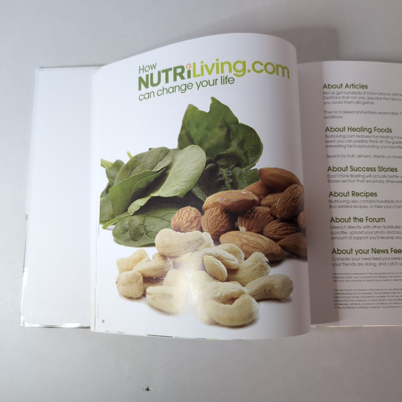 Lot of 2 Nutribullet Books Life Changing Recipes User Guide & Recipe Book - Picture 5 of 12